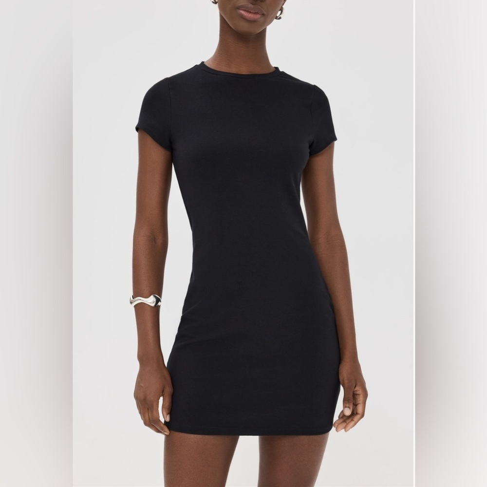 Reformation Nadia Kit Mini Dress in Black NWOT